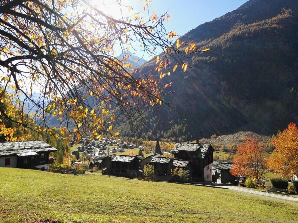 Haus Valaisia - Randa Bei Zermatt Apartment Bagian luar foto